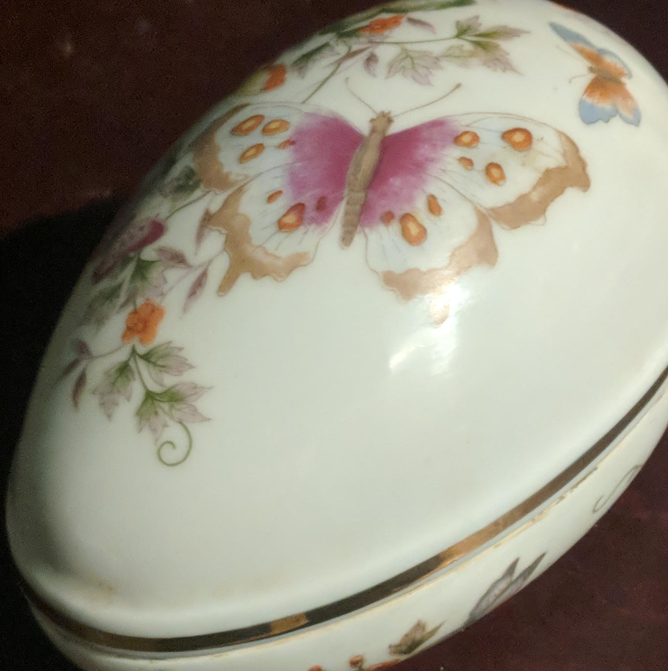 Decorative Egg Trinket Box thumbnail