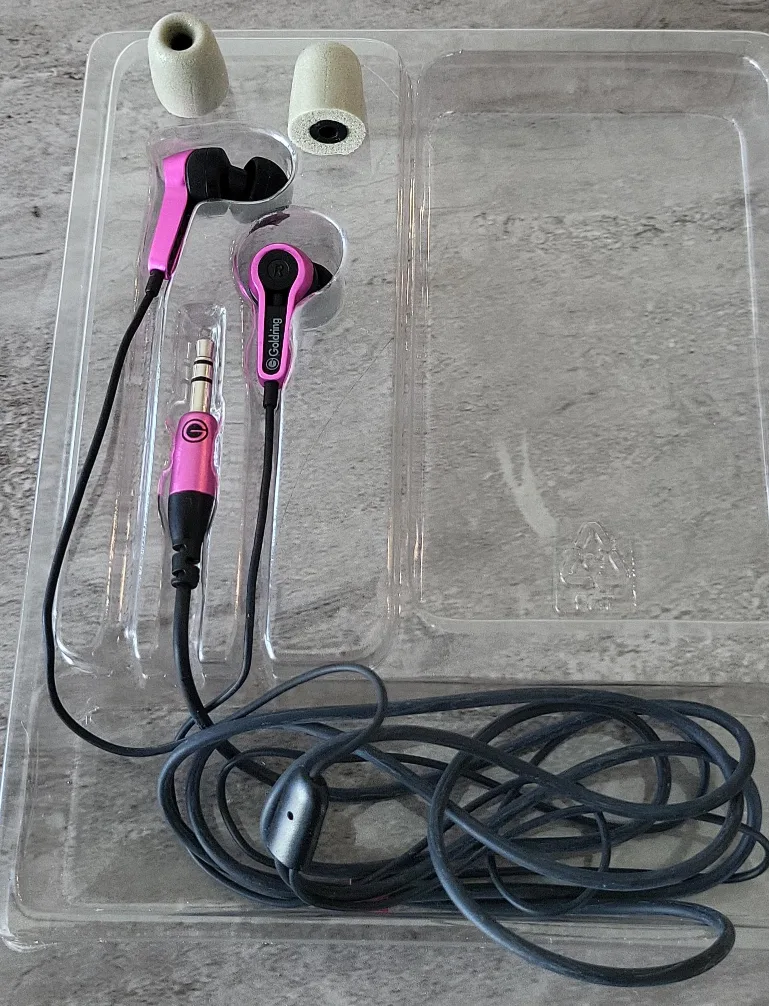 Goldring Pink In-Ear Headphones