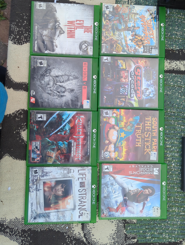 Xbox One Games - The Evil Within, Evolve, Killer Instinct +