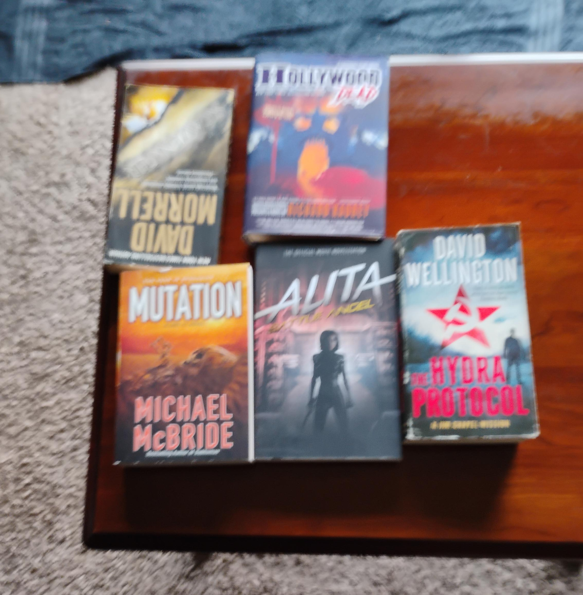 5 Books: David Morrell, Michael McBride, Alita, David Wellington thumbnail