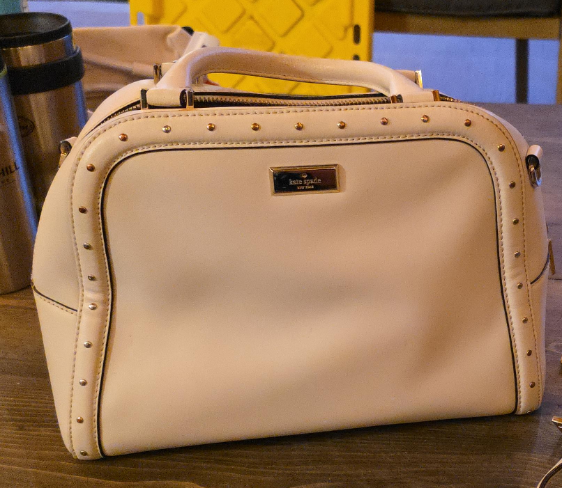 Kate Spade Satchel - Cream Colour thumbnail