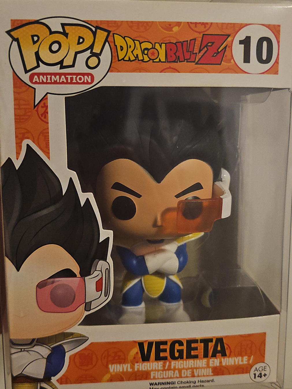 Funko Pop! Dragon Ball Z Vegeta #10 thumbnail