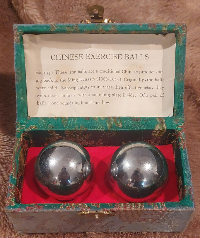 Chinese Exercise Balls in Box thumbnail