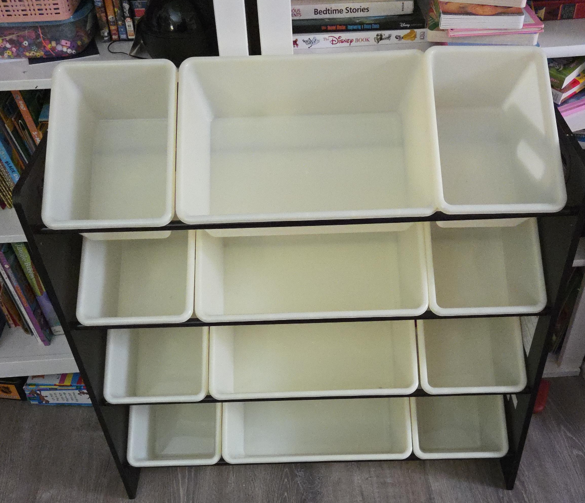 Kids Toy Storage Organizer with Bins thumbnail