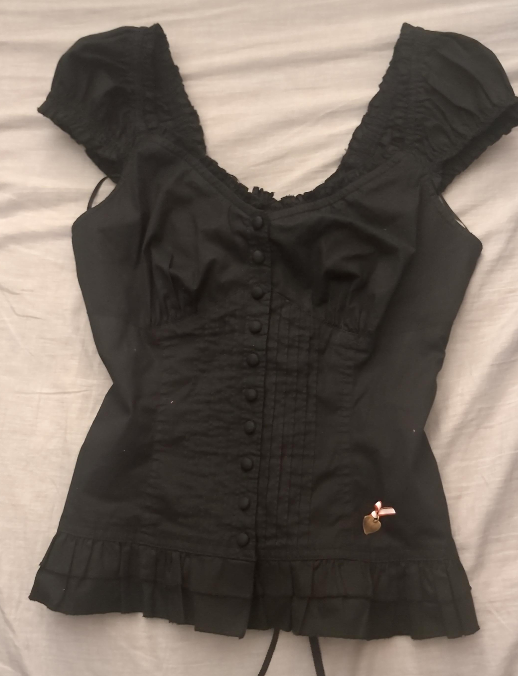 Black Blouse, Size Extra Small