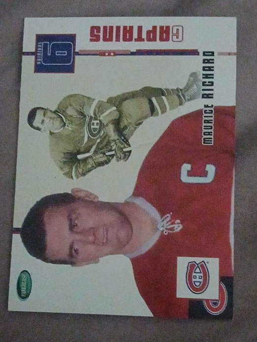 Maurice Richard Hockey Card thumbnail