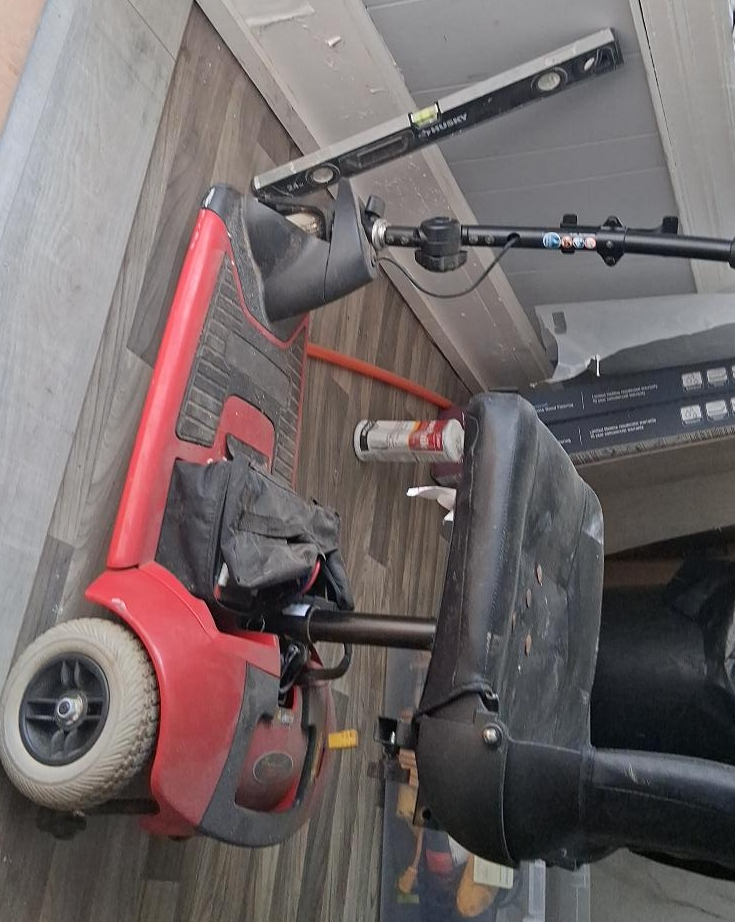Used Red & Black Mobility Scooter