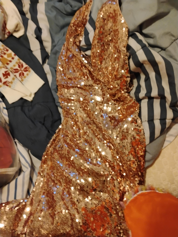 Sequin Dress - Gold thumbnail