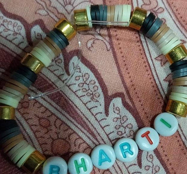 Custom Name Bracelet - 'Bharti'