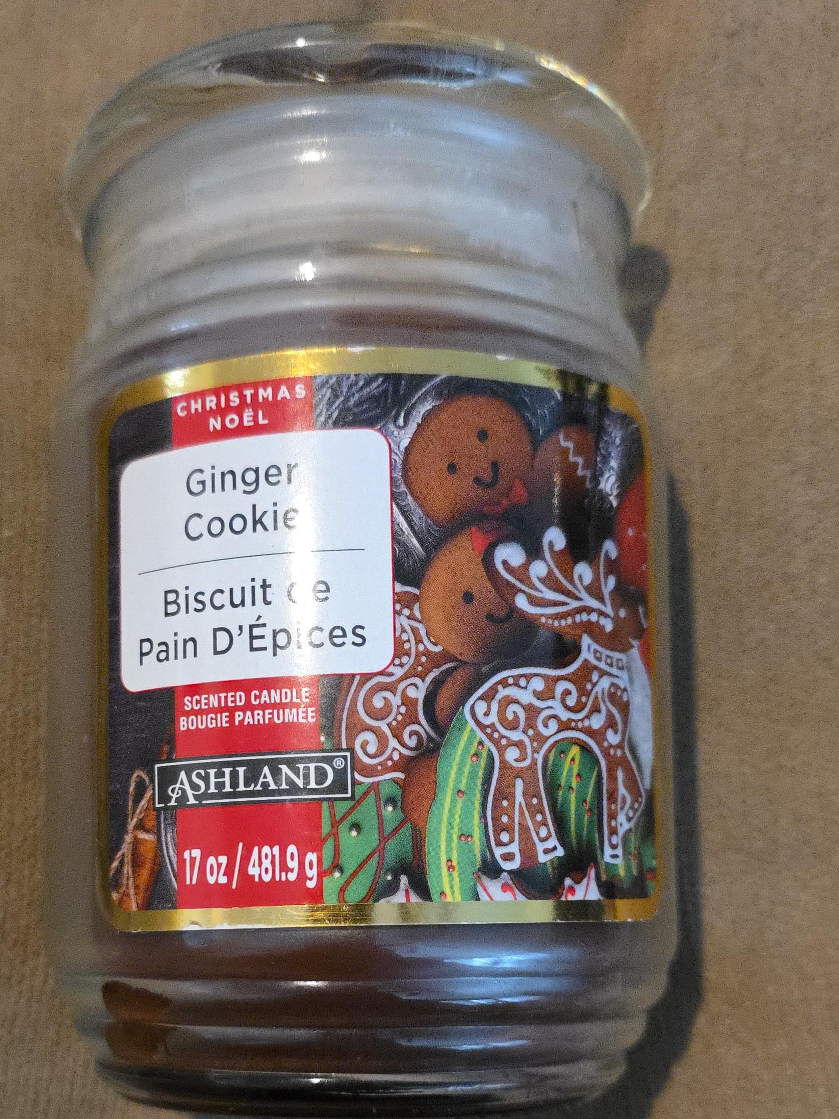 Ashland Ginger Cookie Scented Candle - 17 oz