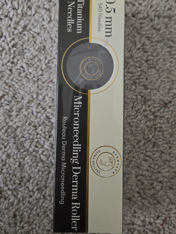 Dermtech Microneedling Derma Roller 0.5mm - New thumbnail