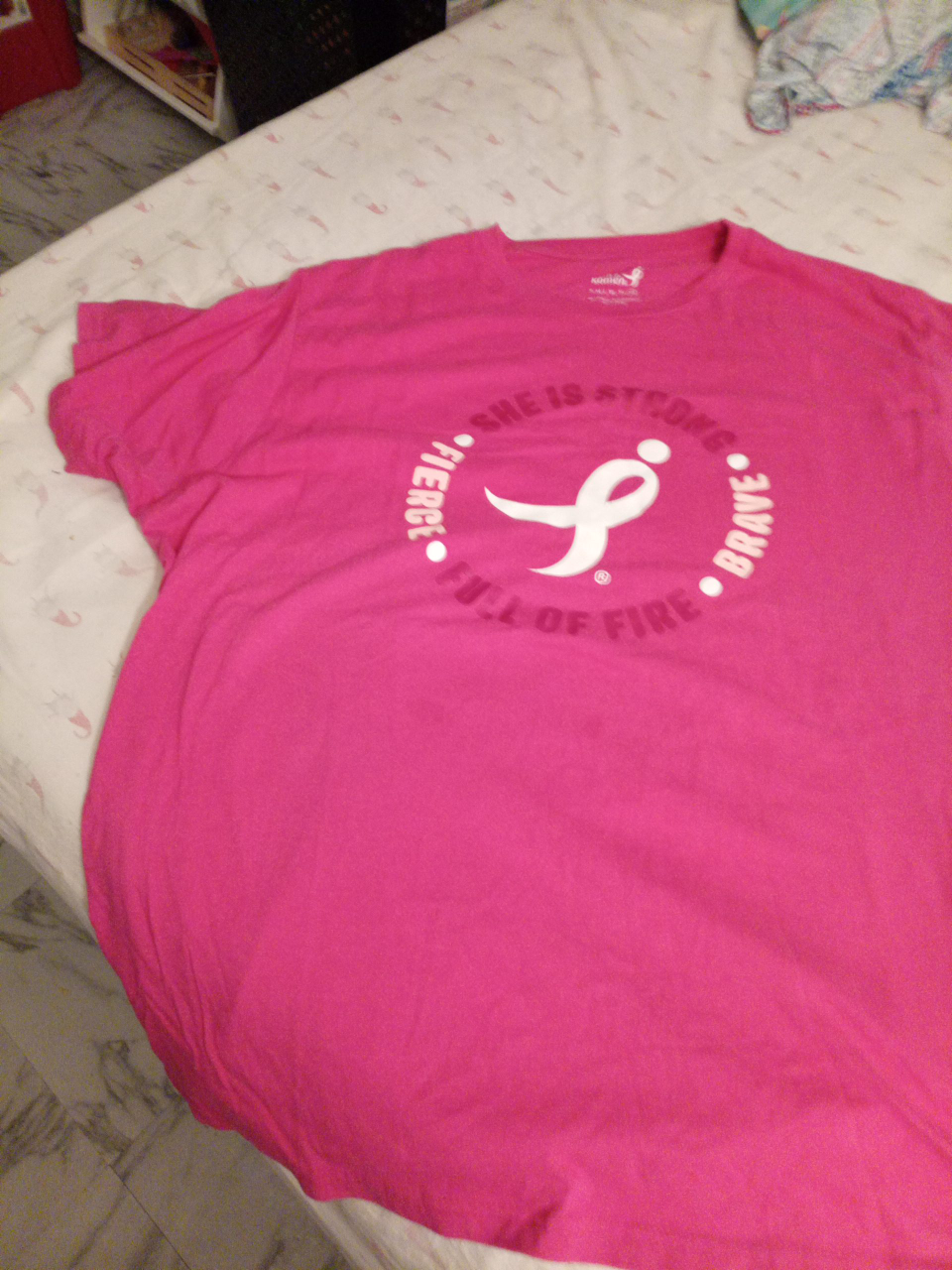 Esonstyle Pink Breast Cancer Awareness T-Shirt thumbnail