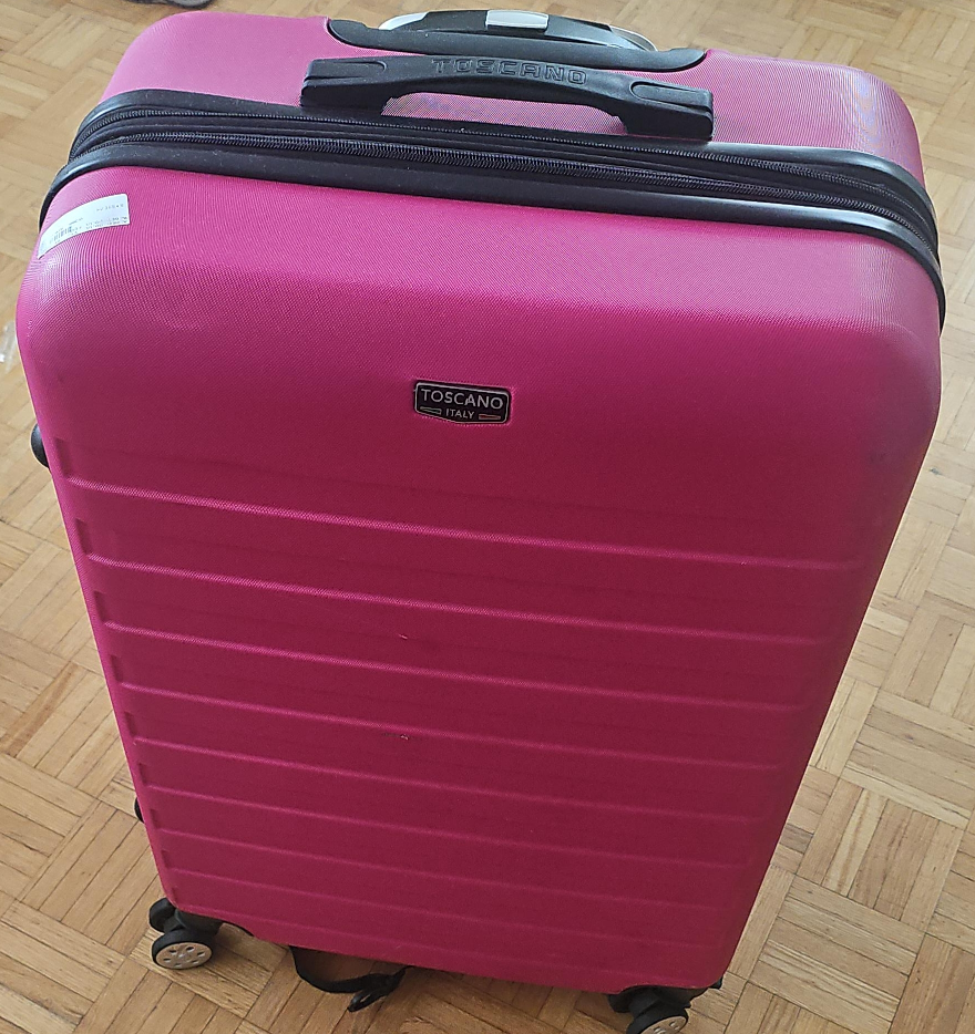 Toscano Italy Pink Hardside Suitcase thumbnail