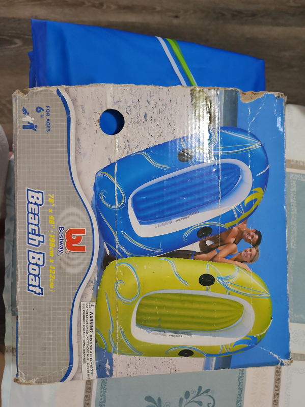 Bestway Beach Boat 78" x 48" thumbnail