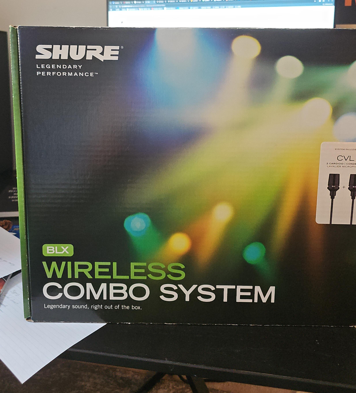 Shure BLX188/CVL-H9 Dual Lavalier Wireless System
