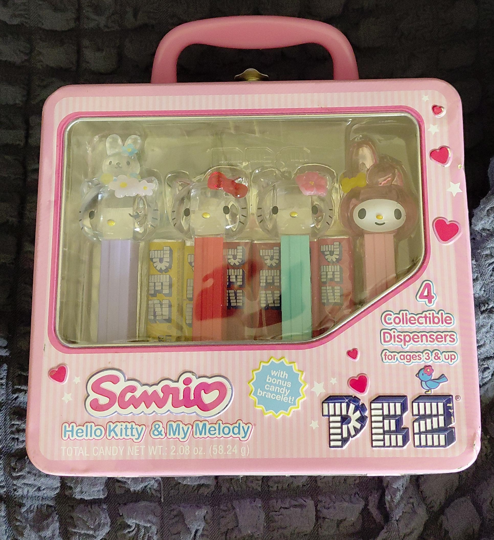 Sanrio Hello Kitty & My Melody PEZ Dispenser Set thumbnail