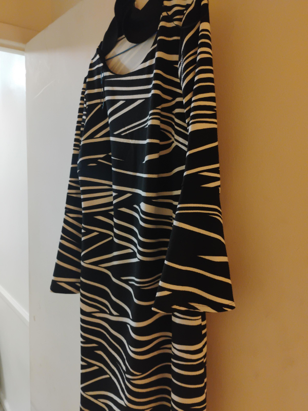 Black & White Striped Dress