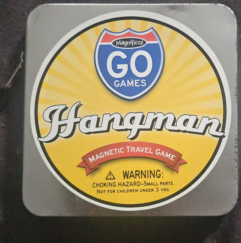 Magnifico Go Games Hangman Travel Game thumbnail