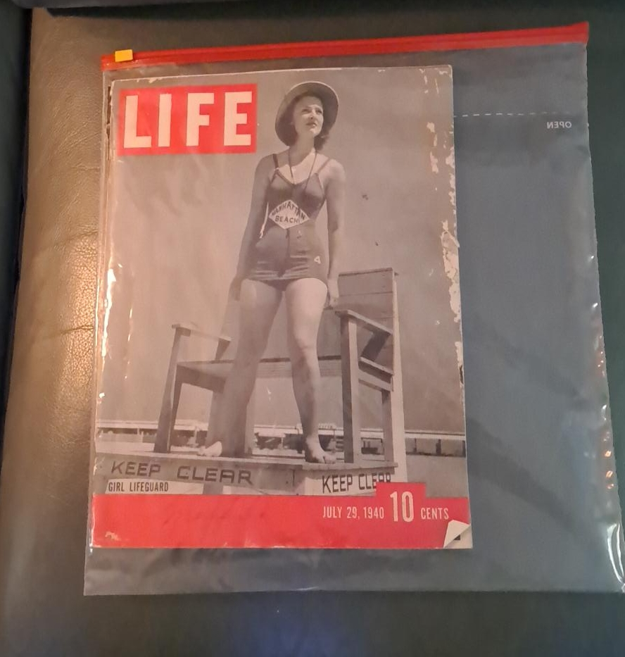 Vintage LIFE Magazine July 29, 1940 thumbnail