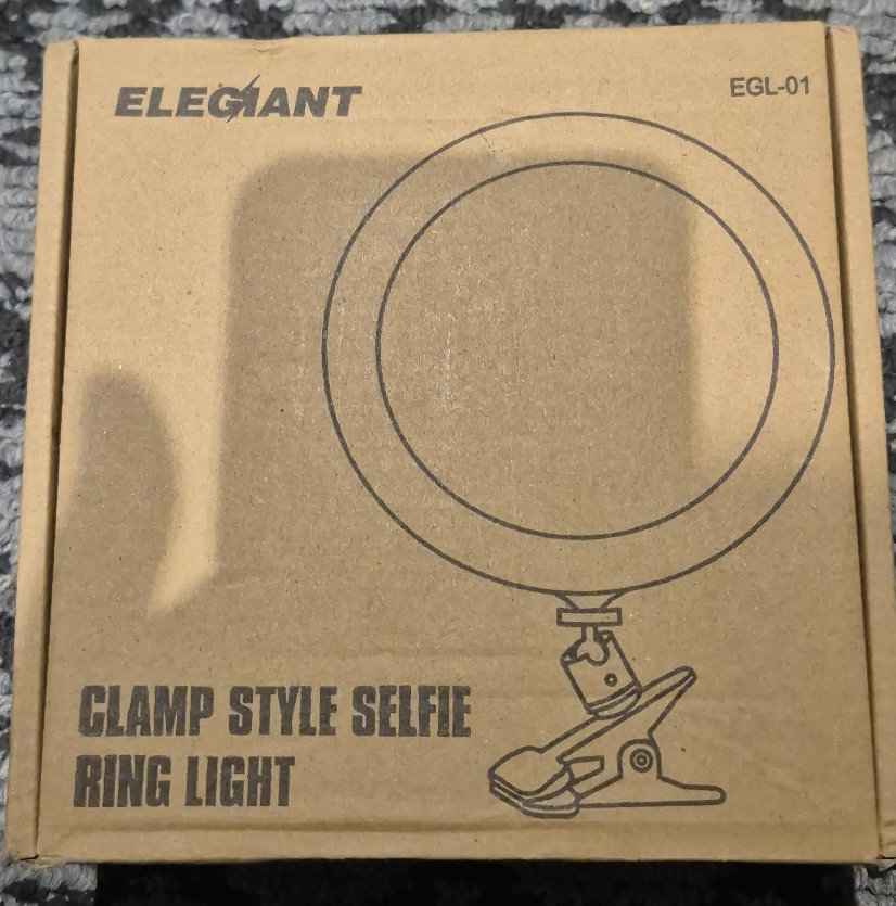 Elegiant EGL-01 Clamp Style Selfie Ring Light thumbnail