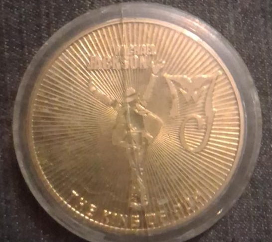 Michael Jackson 'The King of Pop' Coin