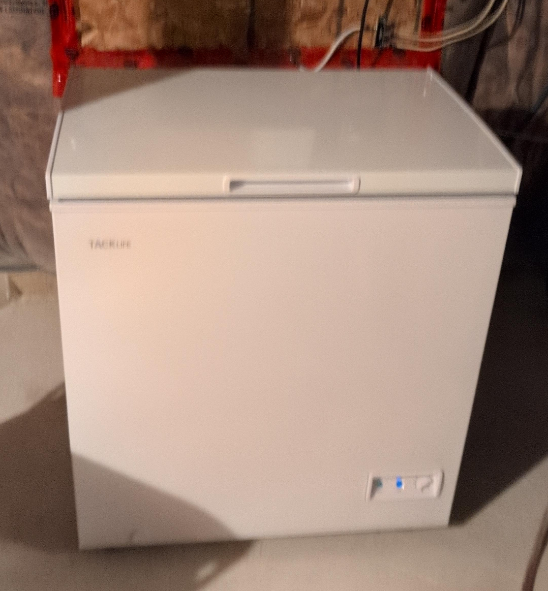 Tacklife Chest Freezer - White