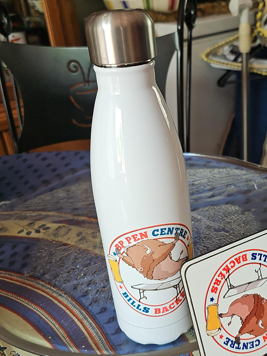 BP Pen Centre Bills Backers Water Bottle thumbnail