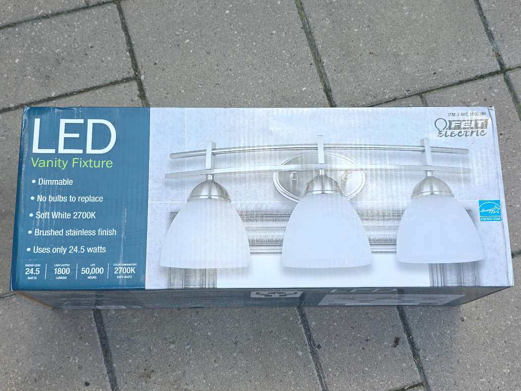 Feit Electric LED Vanity Fixture - New in Box thumbnail