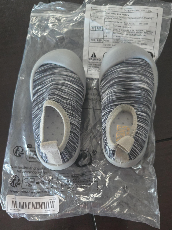 Striped Slip-On Shoes - New! thumbnail