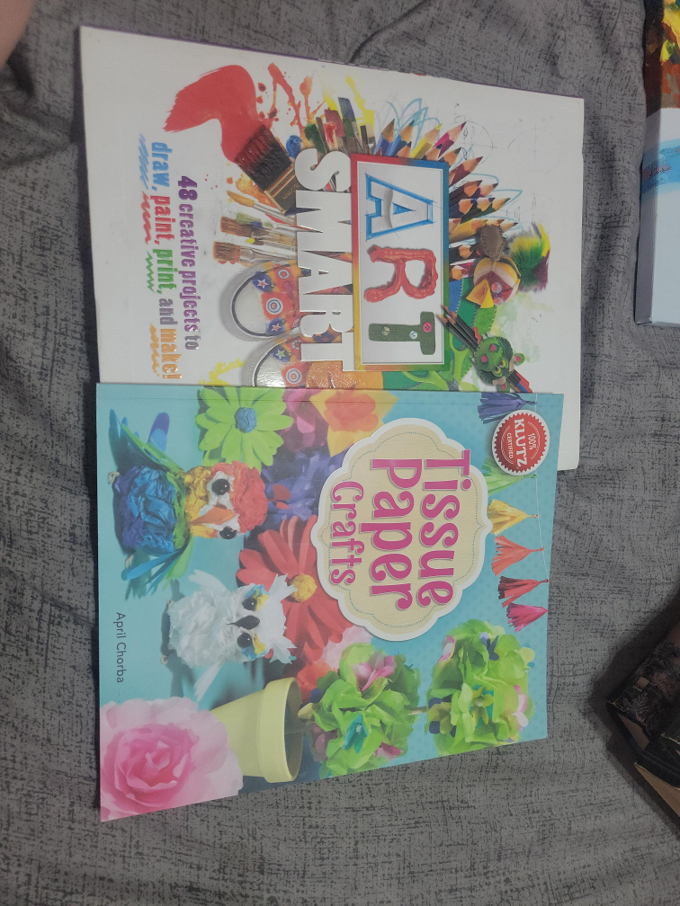 Art Smart & Tissue Paper Crafts Books ( CASH ONLY) thumbnail
