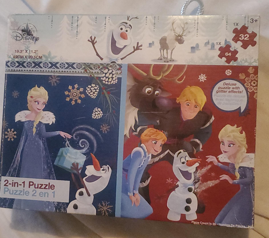 Disney Frozen 2-in-1 Puzzle (32 & 64 Pieces) thumbnail
