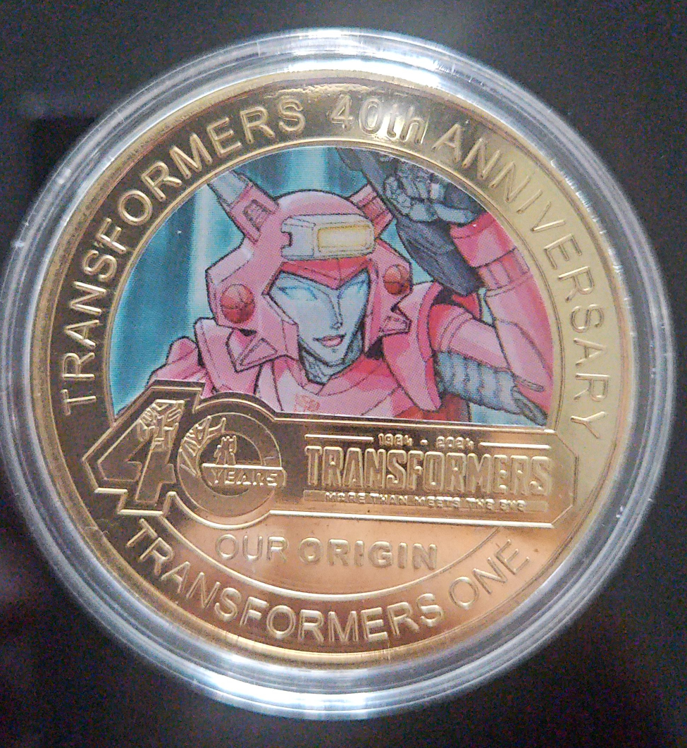 Transformers 40th Anniversary Coin thumbnail