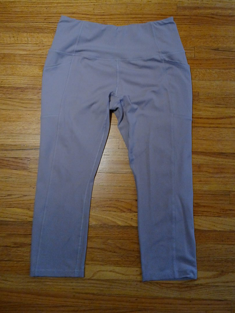 Purple Cropped Leggings thumbnail