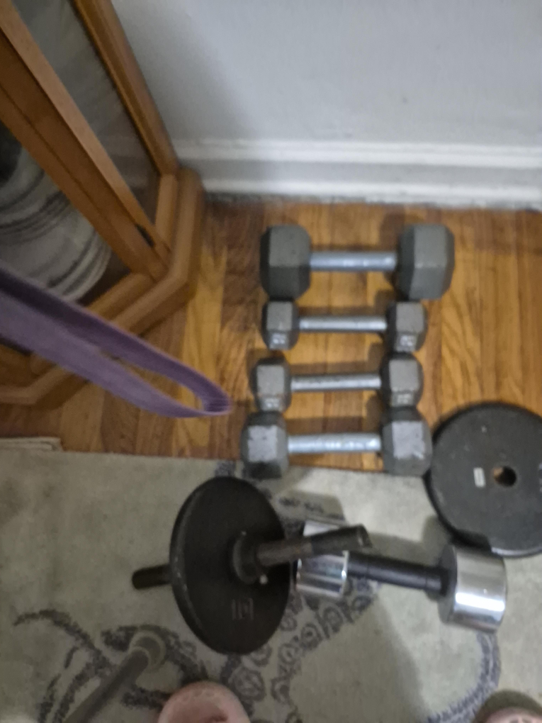 Dumbbells and Weight Plate Set thumbnail
