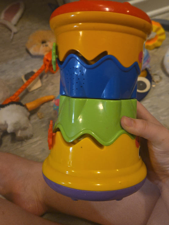 Kids Colorful Toy Drum thumbnail