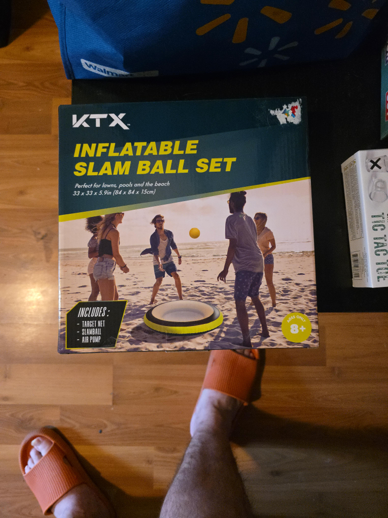 KTX Inflatable Slam Ball Set - Perfect for Summer Fun! thumbnail