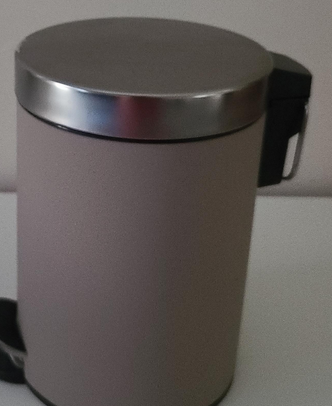 Grey Pedal Bin