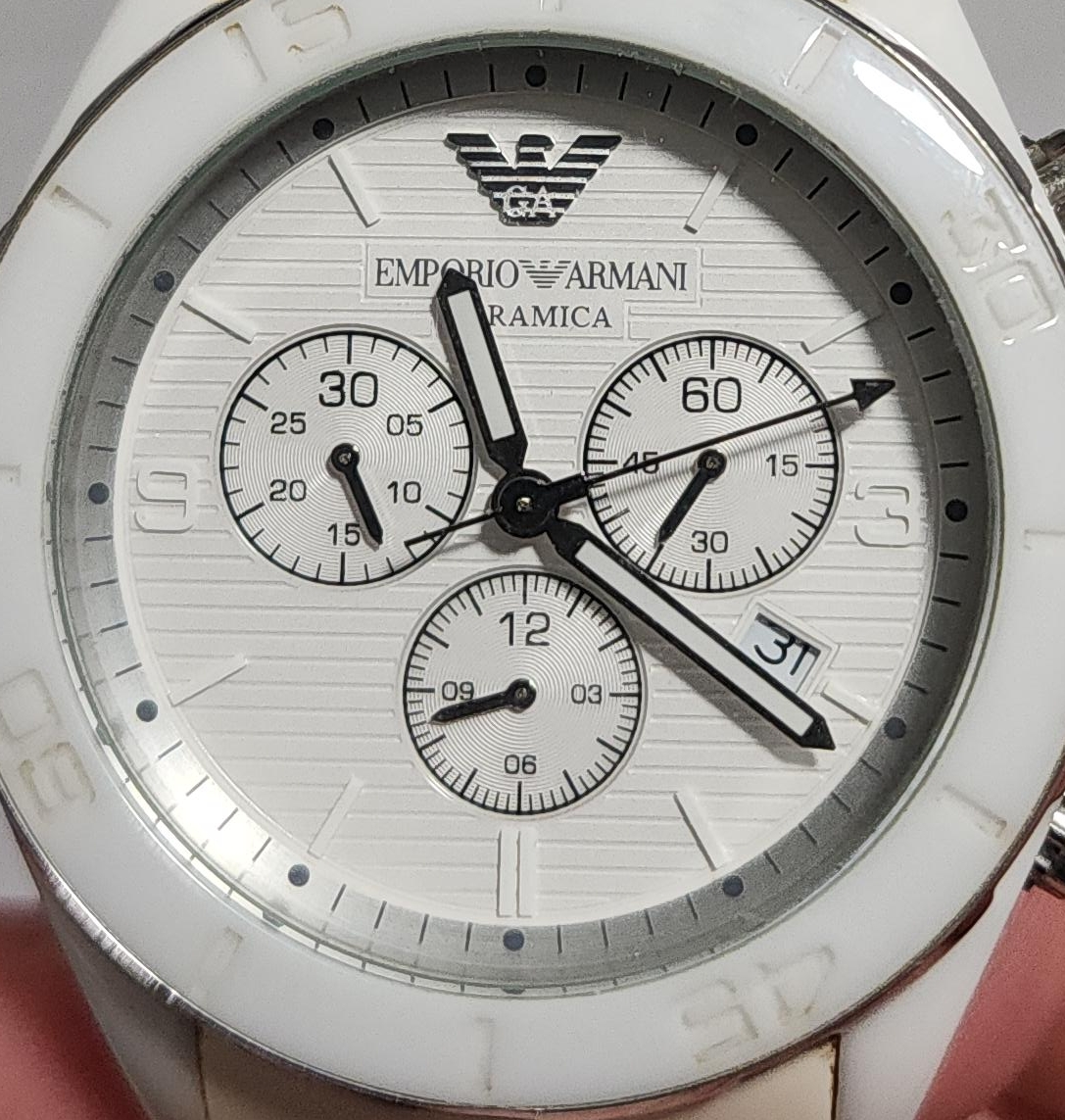 Emporio Armani Ceramica AR-1435 Watch thumbnail