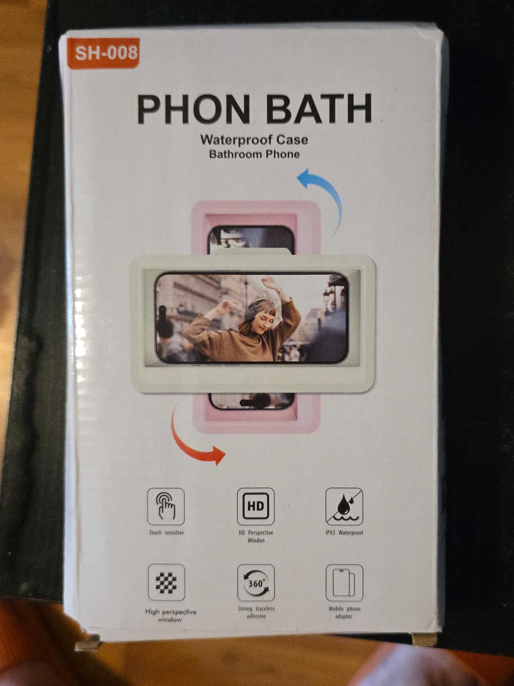 Phon Bath Waterproof Phone Case - New in Box! thumbnail