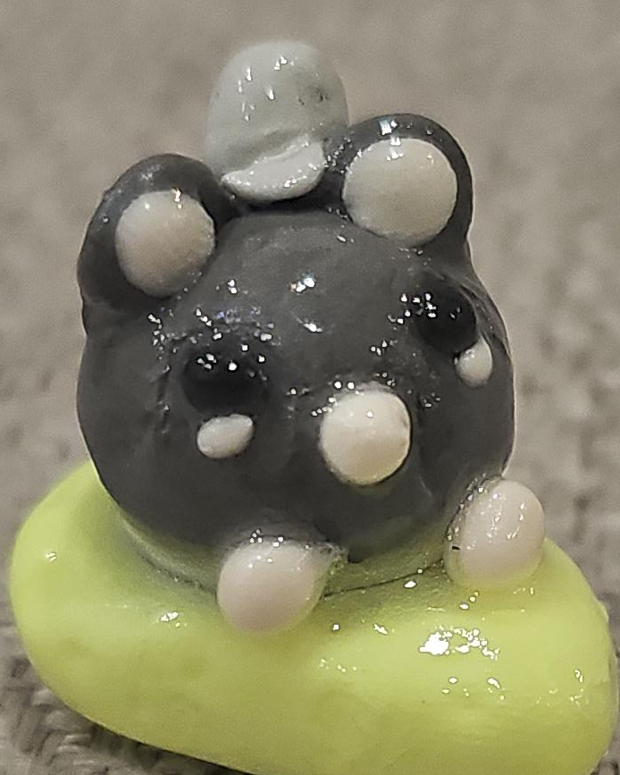 Handmade Clay Figurine - Cute Mouse thumbnail