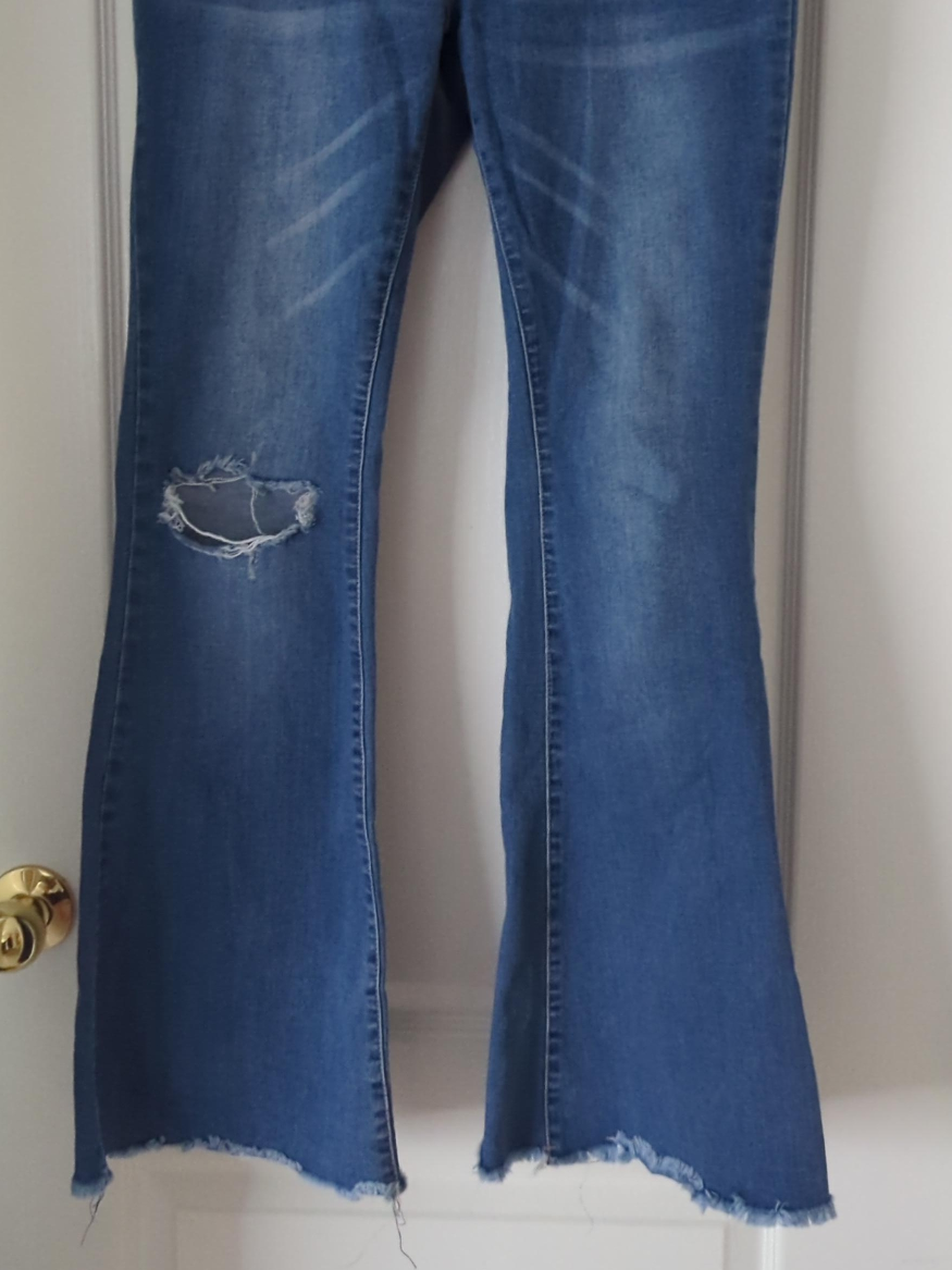 Ripped Flare Jeans thumbnail