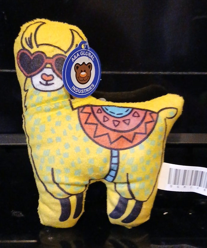A&A Global Yellow Alpaca Plushie thumbnail