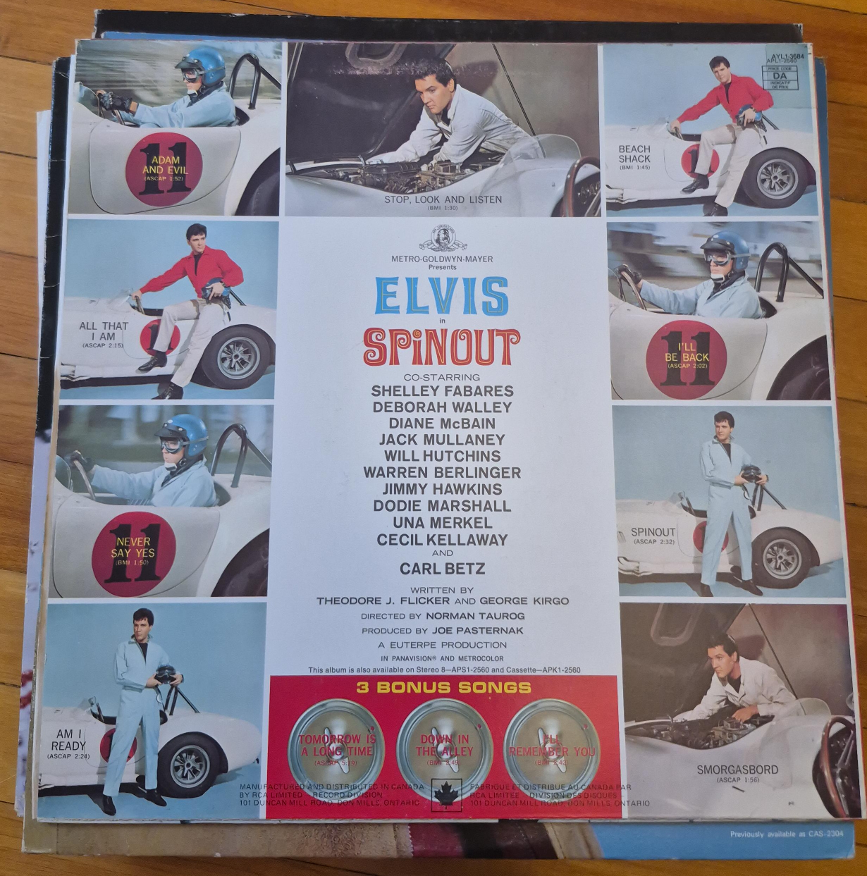 Elvis Spinout Vinyl Record thumbnail