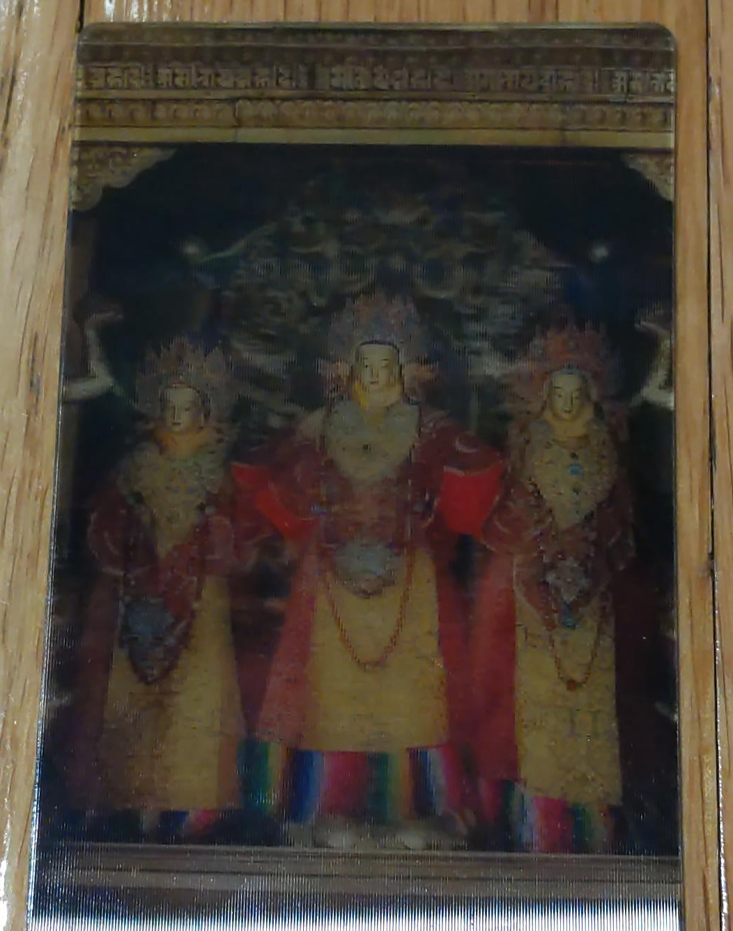Tibetan Thangka Art Bookmark thumbnail