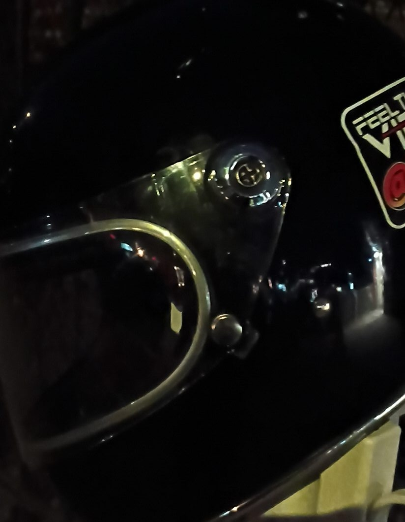 Black Motorcycle Helmet thumbnail