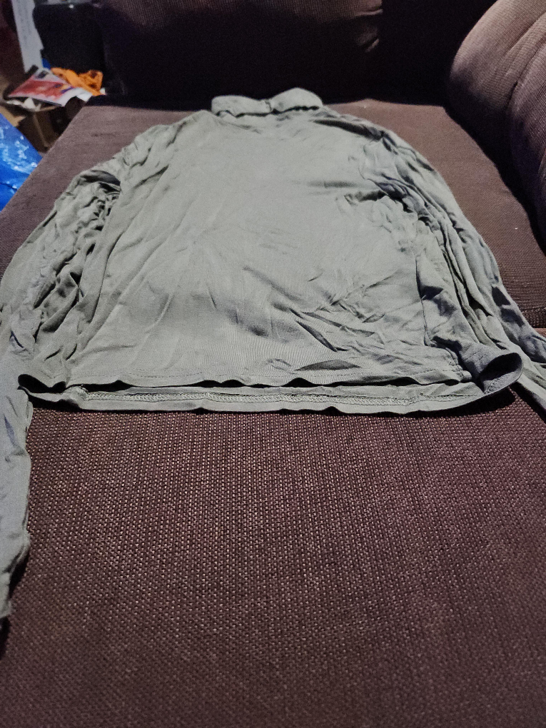 Long Sleeve Top - Olive Green thumbnail