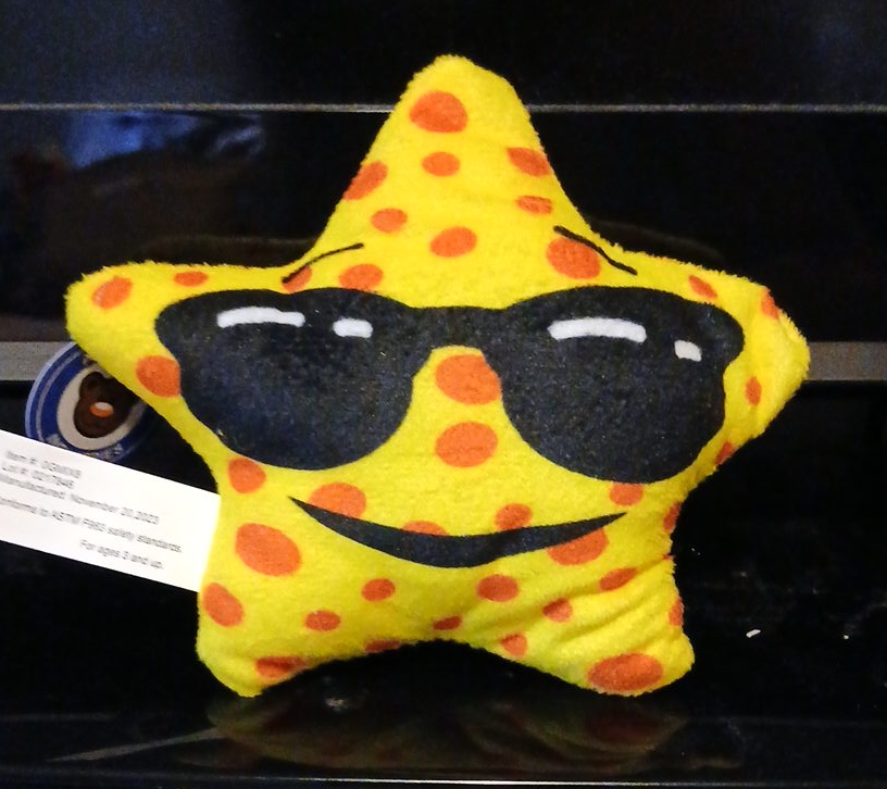 Star Plush Toy with Sunglasses thumbnail