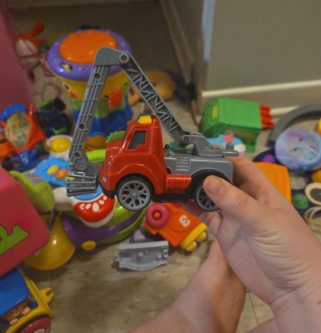 Toy Firetruck with Extendable Ladder thumbnail