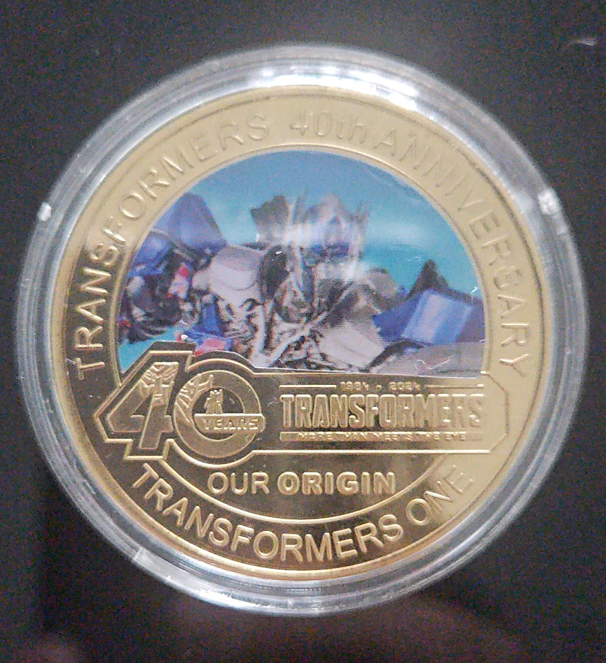 Transformers 40th Anniversary Coin thumbnail