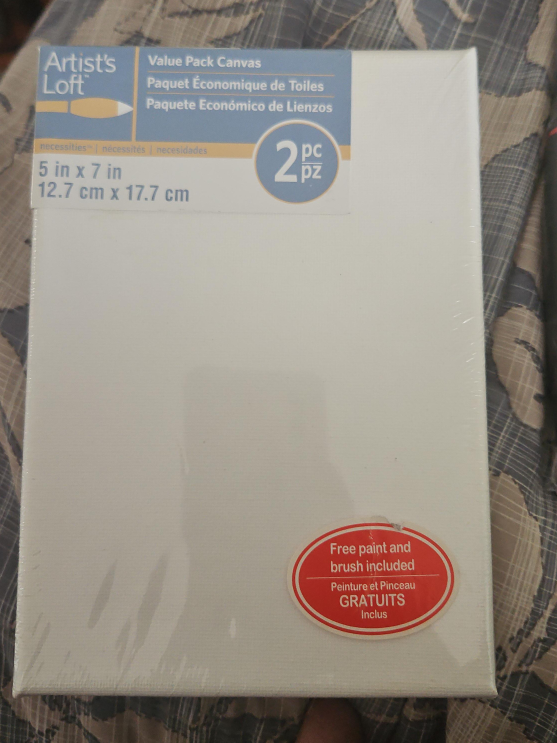 Artist's Loft Value Pack Canvas, 2pc, 5x7 thumbnail